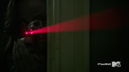 Teen Wolf Season 5 Episode 20 Apotheosis Braeden's pistol with a laser
