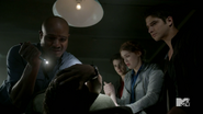 Teen Wolf Season 4 Episode 2 117 Deaton examines Derek