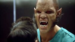Copie de 800px-Teen Wolf Season 3 Episode 1 Tattoo Brian Patrick Wade Alpha Ennis Elevator Fight