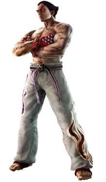 Kazuya in Tekken 6 (arcade)