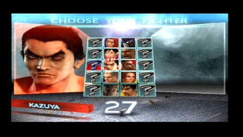 Charakter Select: Am Anfang