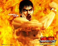 Wallpaper of Law in Tekken 5