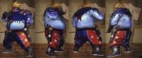 Bob's Alternate outfit (Normal 1) in Street Fighter X Tekken.