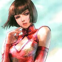 Illustration of Anna in Tekken: Blood Vengeance.