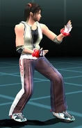 Traje de jugador 2 de Ling Xiaoyu en Tekken 5: Dark Resurrection