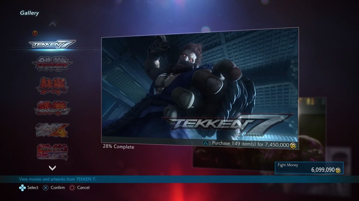 Tekken 8 character select screen 1 out of 1 image gallery