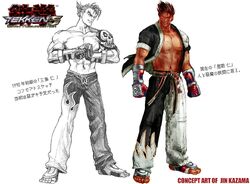 17 jin kazama tekken5 Top 20 personagens  Jin kazama, Game character  design, Game character