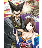 Arte de Heihachi e Asuka.