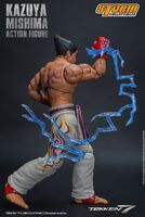 Kazuya using his Electric Wind God Fist effect