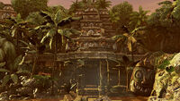 Jungle Outpost abandoned temple