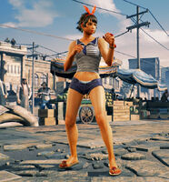 Josie in her summer casual outfit in the Kiwami Campaign event.