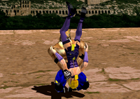 King using his Tombstone Pile Driver in Tekken 2.