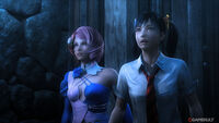 Screenshot of Alisa and Xiaoyu in Blood Vengeance.