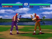 Kunimitsu Mirror Match in Tekken 2.