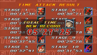 Time Attack Results