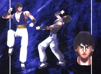 Marshall Law depicted in early concept art as "Law the Dragon". This concept design has seemed to have been passed onto Lei Wulong instead.