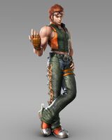 Hwoarang's Official CG art for Tekken 7.