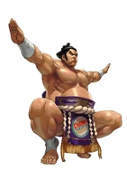 First alternative character art panel.