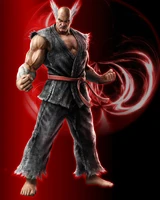 Renderização oficial de Tekken 7 de Heihachi.