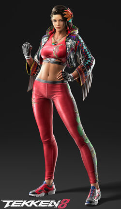 Tekken 8's key art and official character portraits for Jin, Kazuya, Jun,  Jack-8, Law, Lars, Paul and King revealed