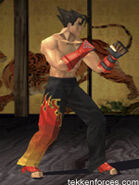 Jin's Player 1 outfit in Tekken 3.