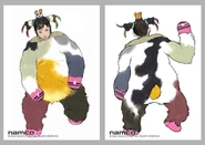 Arte conceptual de Xiaoyu para su segundo traje extra en Tekken 5.