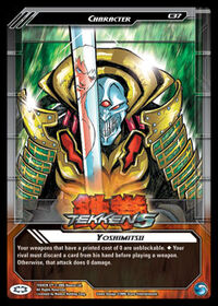 Tekken 5 Epic Battle Trading Card Yoshimitsu 1