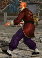 Wang's secondary outfit in Tekken Tag Tounament