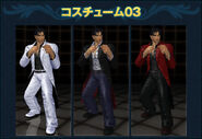 Jin's 3rd DLC costume for Tekken Revolution, his Tekken 6 2P suit