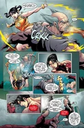 Xiaoyu pelea con Heihachi