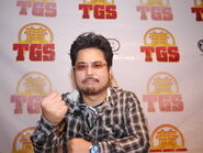 Harada in Toulouse Game Show 2011.