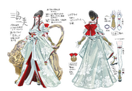 Concept art of Kazumi.