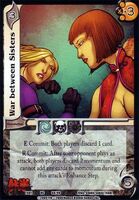 Anna vs Nina in a Universal Fighting System card