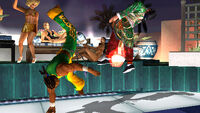 Eddy vs. Lei in Tekken 5: Dark Resurrection.