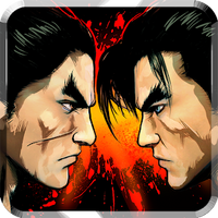 Tekken Arena Icon with Kazuya and Jin