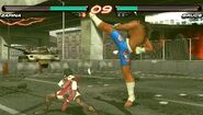 Bruce versus Zafina - Tekken 6 - PSP