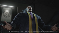 Heihachi laughing