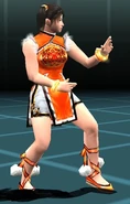Traje de jugador 1 de Ling Xiaoyu en Tekken 5: Dark Resurrection