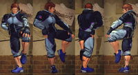 Hwoarang's Alternate outfit (Normal 1) in Street Fighter X Tekken.