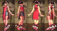 Xiaoyu's Original outfit (Normal 2) in Street Fighter X Tekken.