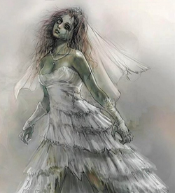 sexy corpse bride drawing