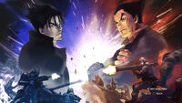 Kazuya's prologue artwork for Tekken 6.