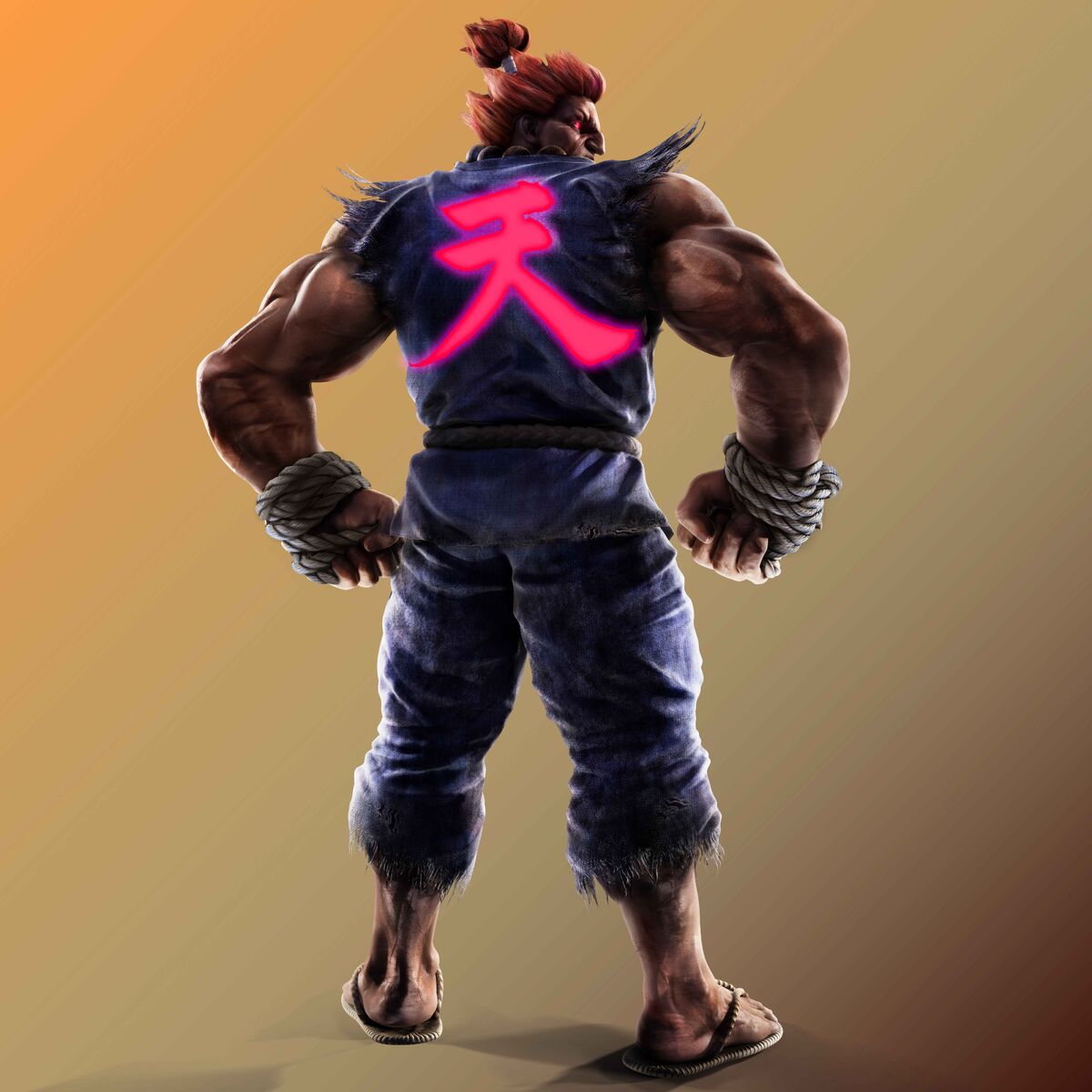 Street fighter, akuma, 3d art, Games, HD wallpaper