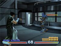 Tekken 4 Force Mode - Military Installation Boss ~ Combot