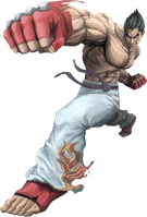 Street Fighter X Tekken Render