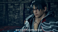 Jin in Hwoarang's Tekken 8 Reveal Trailer.