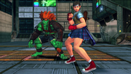 Swap Costumes de Asuka Kazama para Sakura Kasugano y Hwoarang para Blanka.