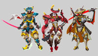 Unused Yoshimitsu concept art by Jessie Lam.