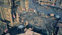 The Souq as it appears in the Tekken 7 Story Mode.