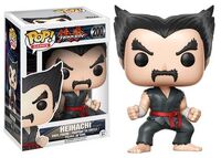 Tekken - Mishima Heihachi - POP! Games (200) - POP! Vinyl - Black & red suit (Funko Toys)